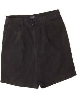 DOCKERS Mens Chino Shorts W34 Large Navy Blue Cotton Active Mode Fitted Design