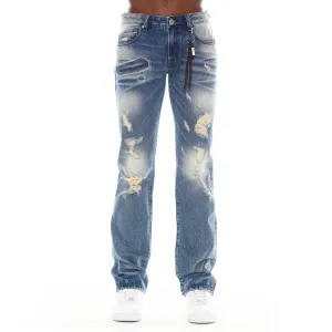 Spring Mood Slim Beach Day Minimalist Style Youth Style REBEL STRAIGHT JEANS IN KNOX