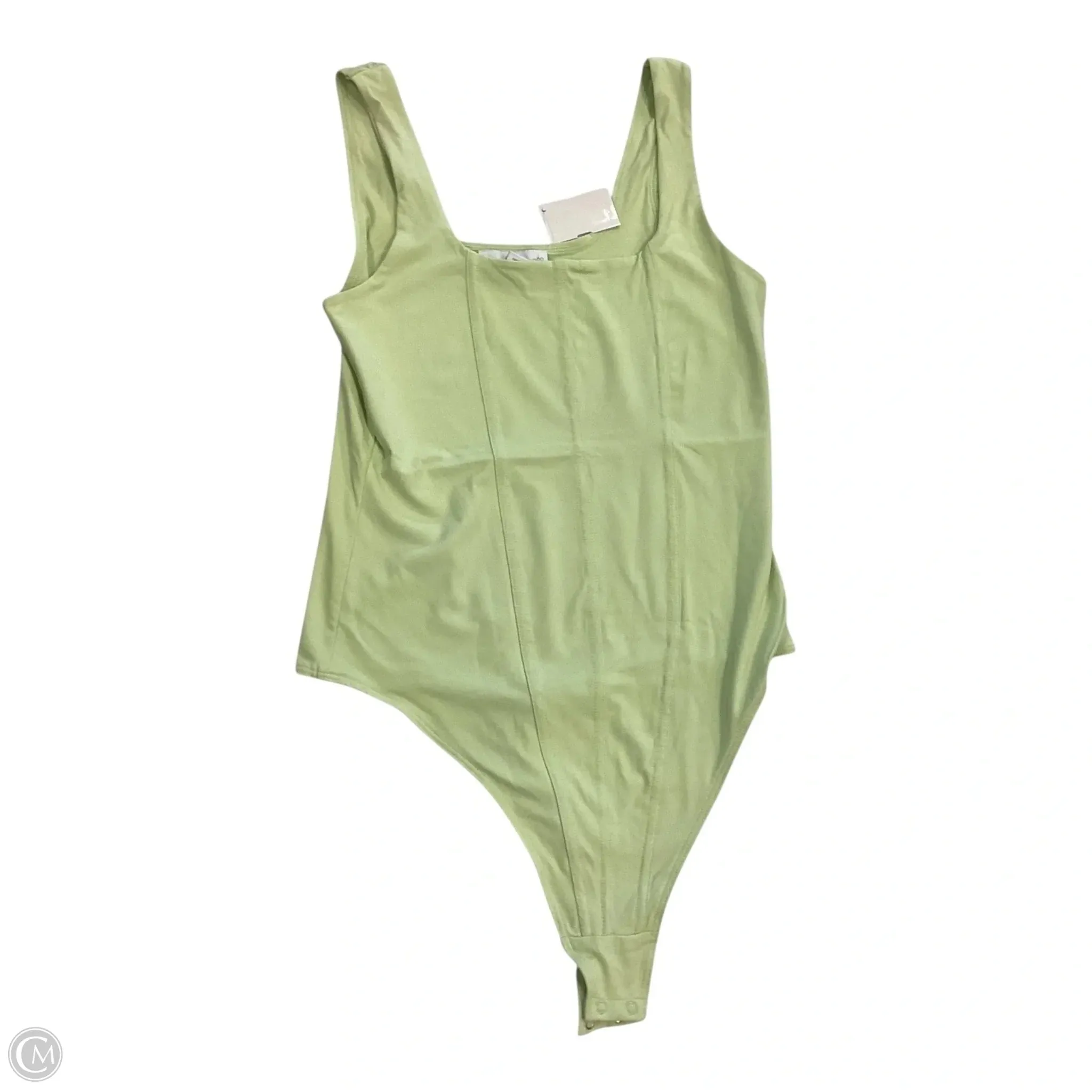 ribbed bodysuit Bodysuit By House Of Harlow In Green, Size: M