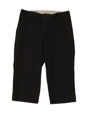 Breathable Layer DOCKERS Womens Bermuda Shorts US 8 Medium W32  Black Cotton