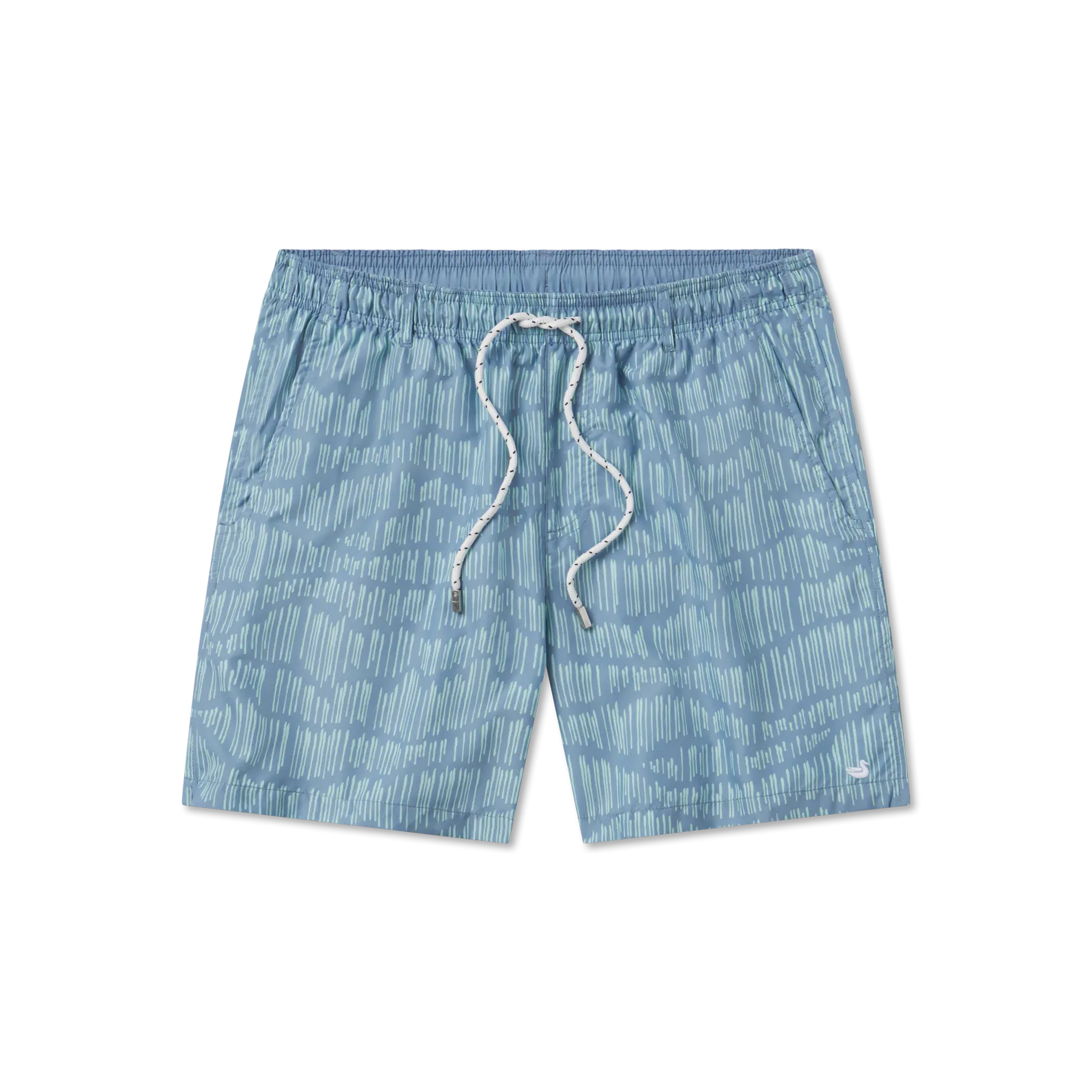 Breezy Days Dockside Swim Trunk - Falling Lines