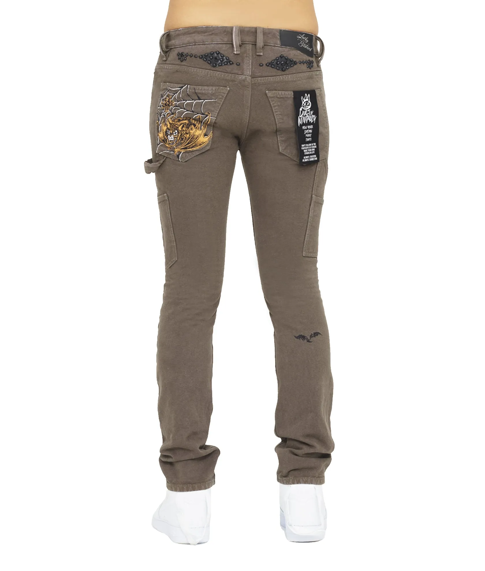 ROCKER SLIM RIGID 'LUCKY BASTARD' IN ARMY GREEN Easy Pairing