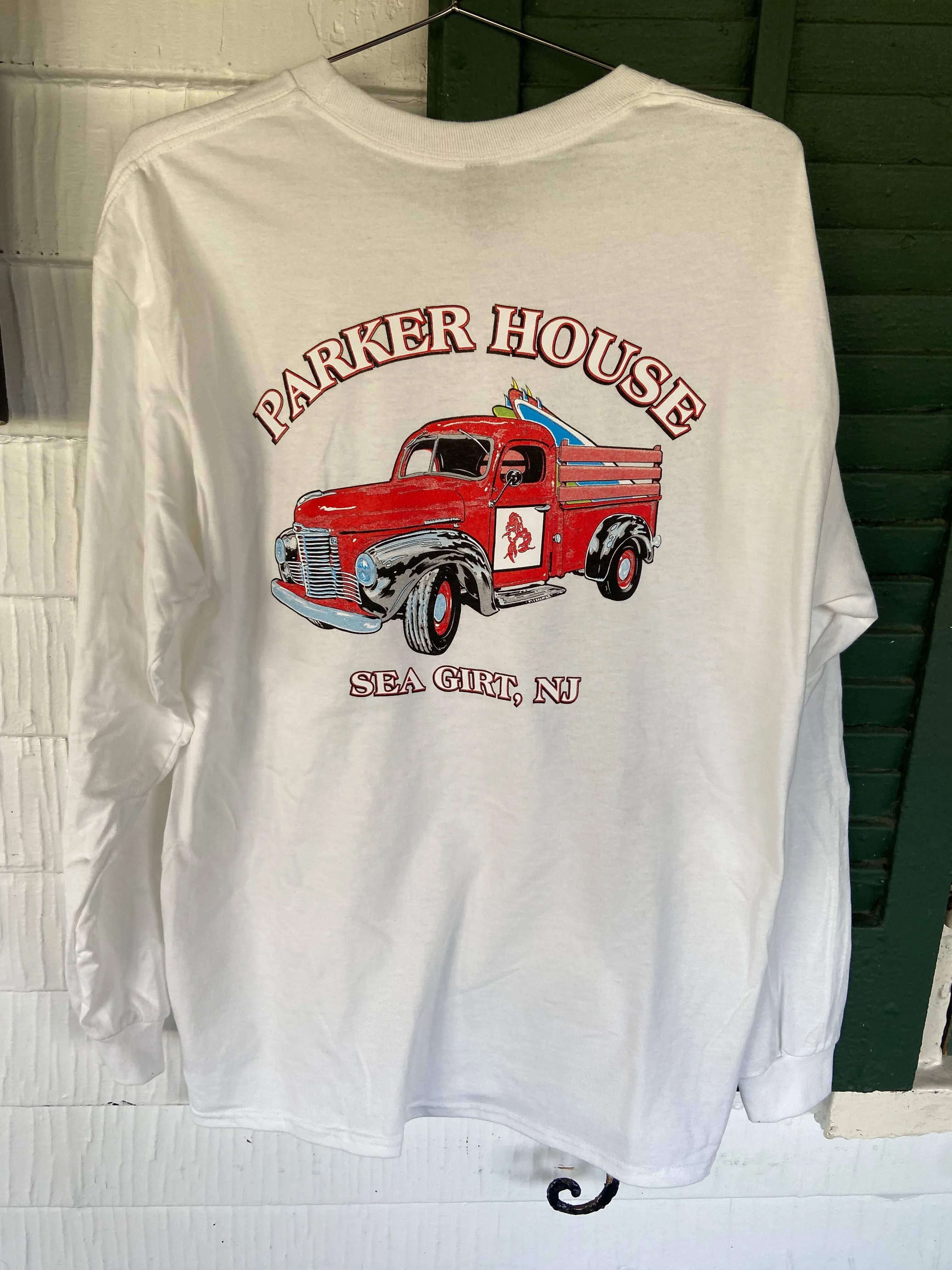 Truck Back Long Sleeve Shirt Breathable mesh lining UV protected