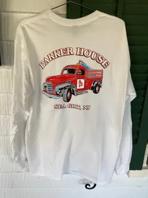 Truck Back Long Sleeve Shirt Breathable mesh lining UV protected