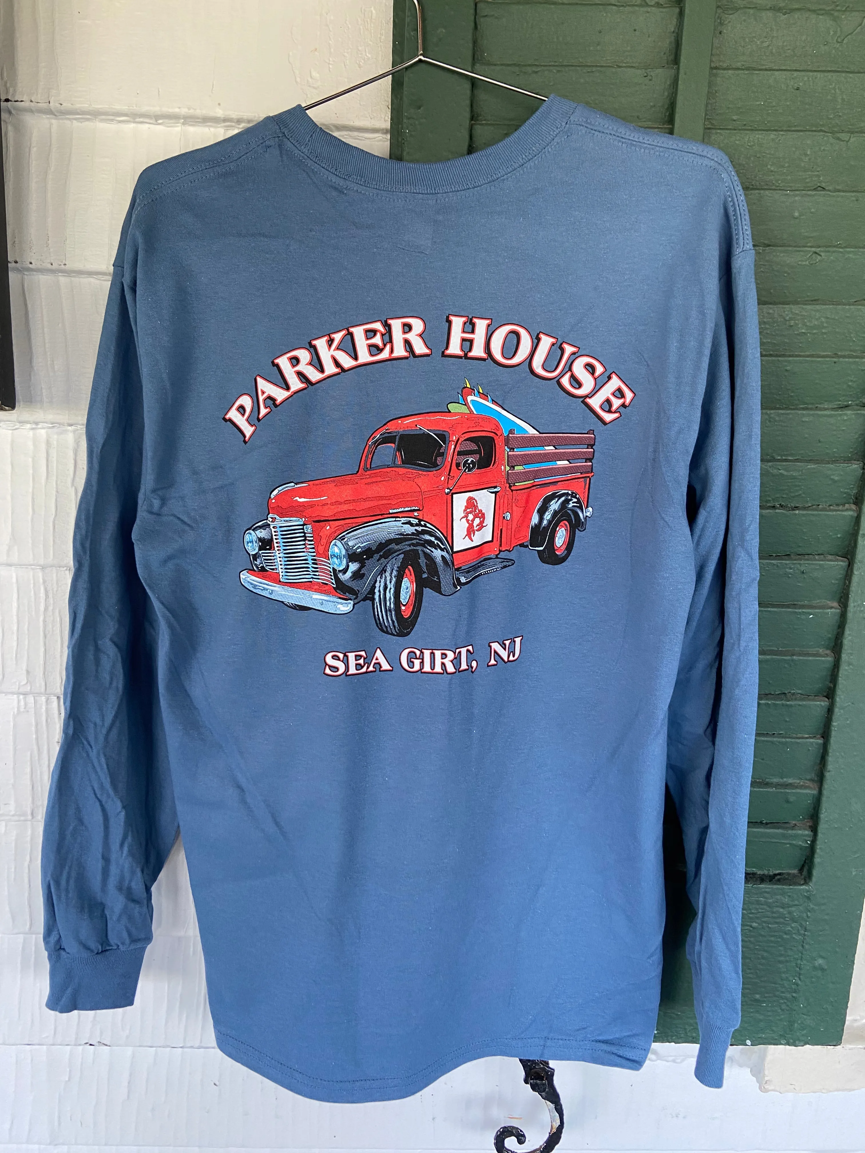 Truck Back Long Sleeve Shirt Summer Comfort MultipurposeCuffs