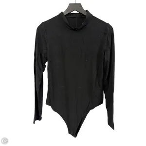 smart casual bodysuit deep plunge bodysuit Bodysuit By A New Day In Black, Size: L
