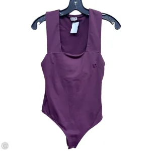 bodysuit with jacket mesh bodysuit Bodysuit By Free People In Purple, Size: Xs