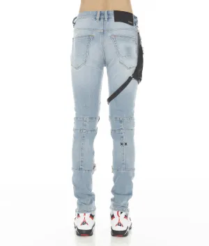 Universal Look Favorite Basic Punk Moto Stretch In Pollock