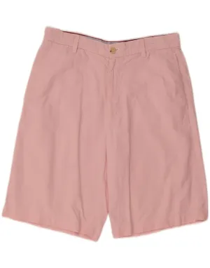 Affordable Luxury Fall Foliage IZOD Womens Chino Shorts W32 Large  Pink Cotton