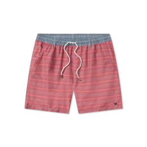 Beach Ready Dockside Swim Trunk - Mayan Dot