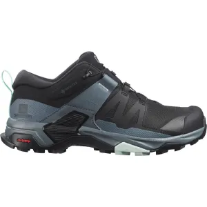 Salomon X Ultra 4 GORE-TEX Womens Walking Shoes - Black Comfort Trekking Gear Flexible Boots