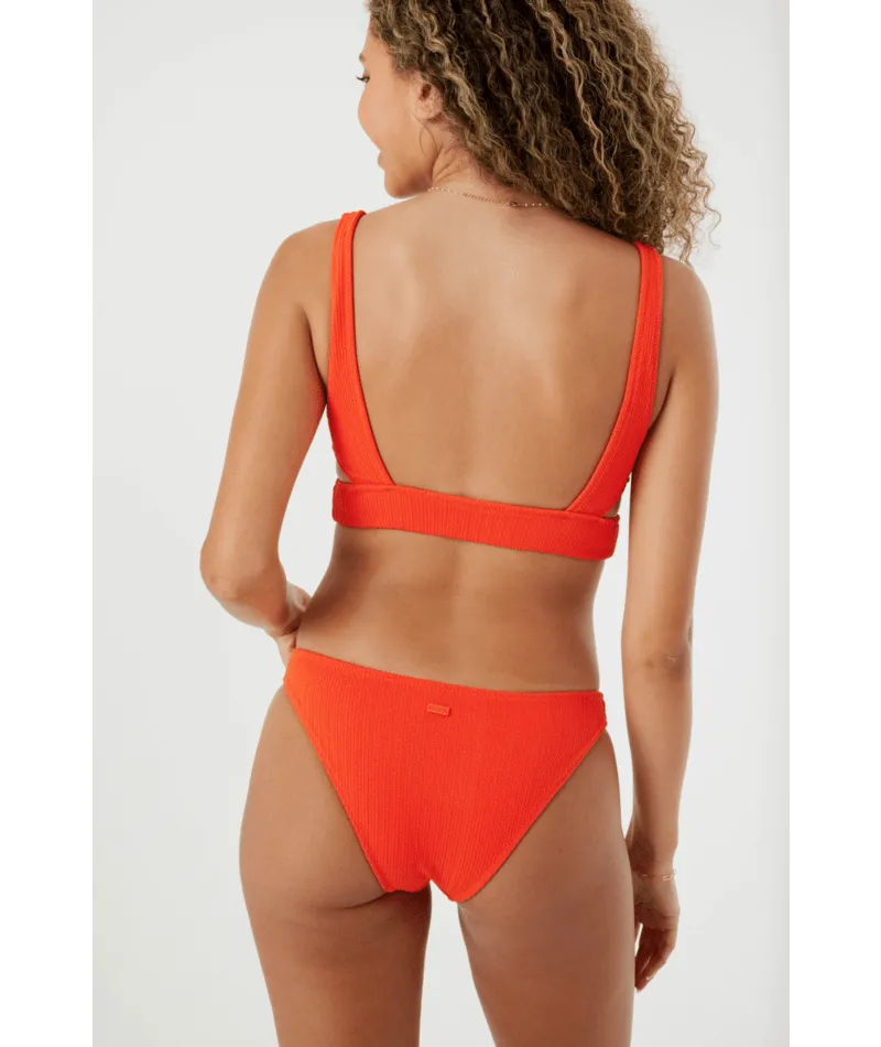 Roxy Aruba Hipster Full Bottom-Red Waterfront Vacation