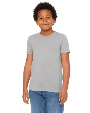 Bella   Canvas 3413Y Youth Triblend Short-Sleeve T-Shirt Soft and Stylish Casual Layer Wear