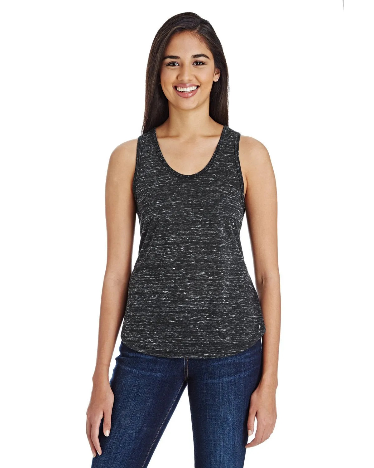 Versatile Outfit Threadfast Apparel 204LT Ladies' Blizzard Jersey Racer Tank