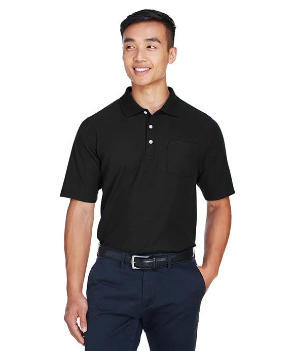 DG150P - Devon & Jones Mens DRYTEC20? Performance Pocket Polo Shirt HighDurability Yarn Urban Look