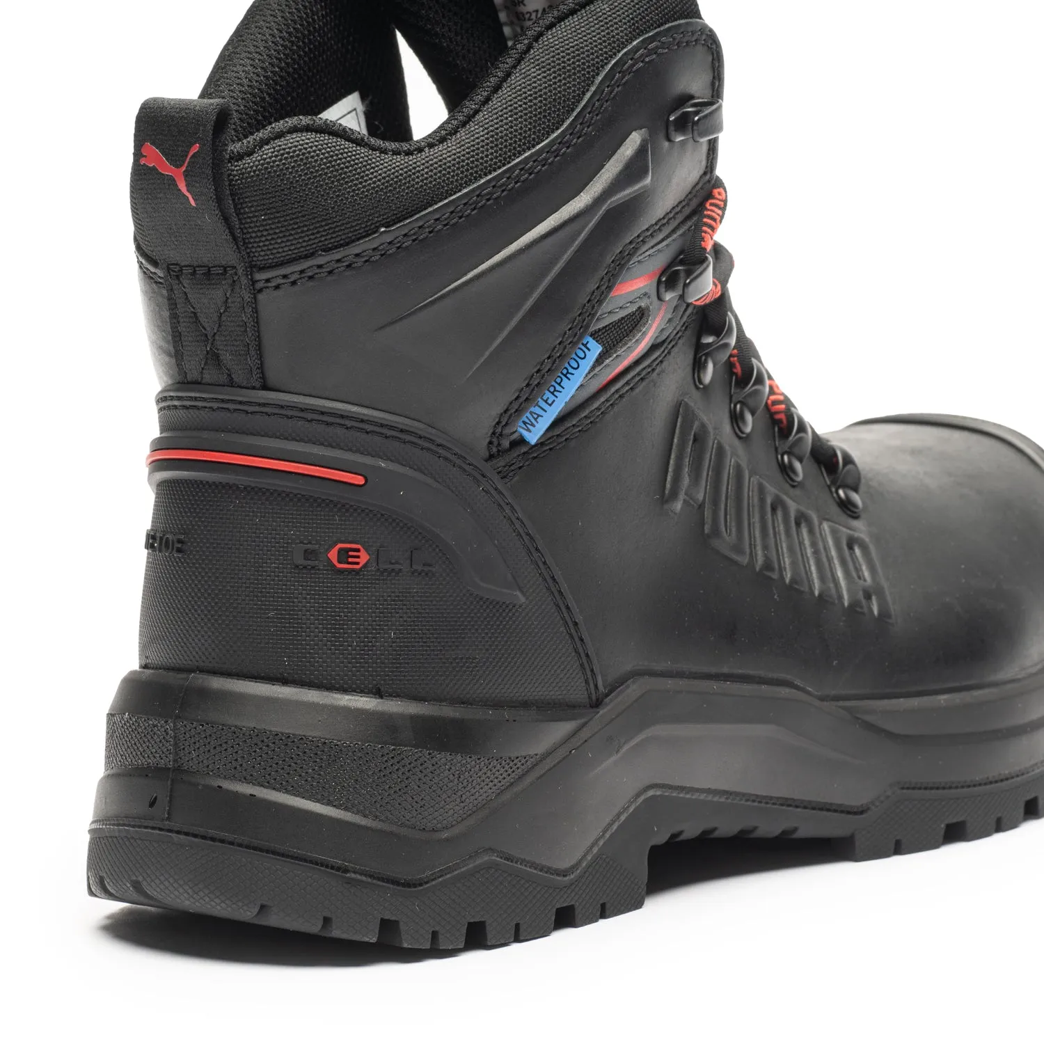 Iron Black Men's 6" Composite Toe Work Boots 632743 Durable materials Climb Walk
