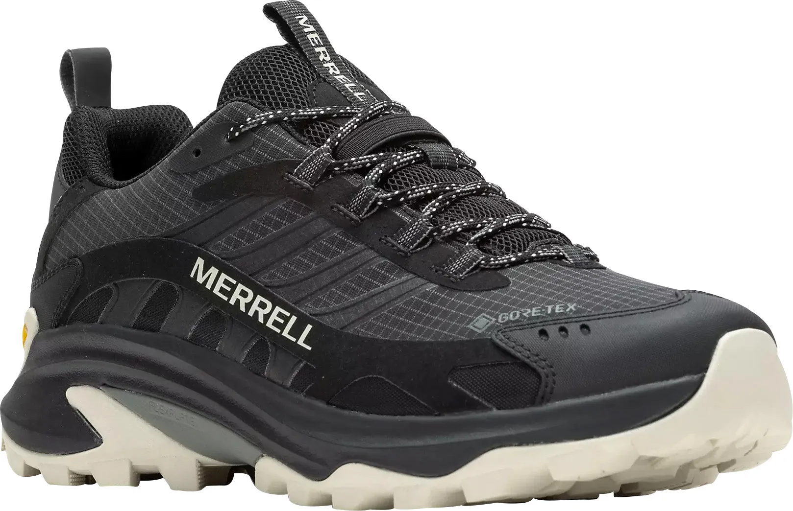 Durable Hiking Boot Merrell Moab Speed 2 GORE-TEX Mens Walking Shoes - Black