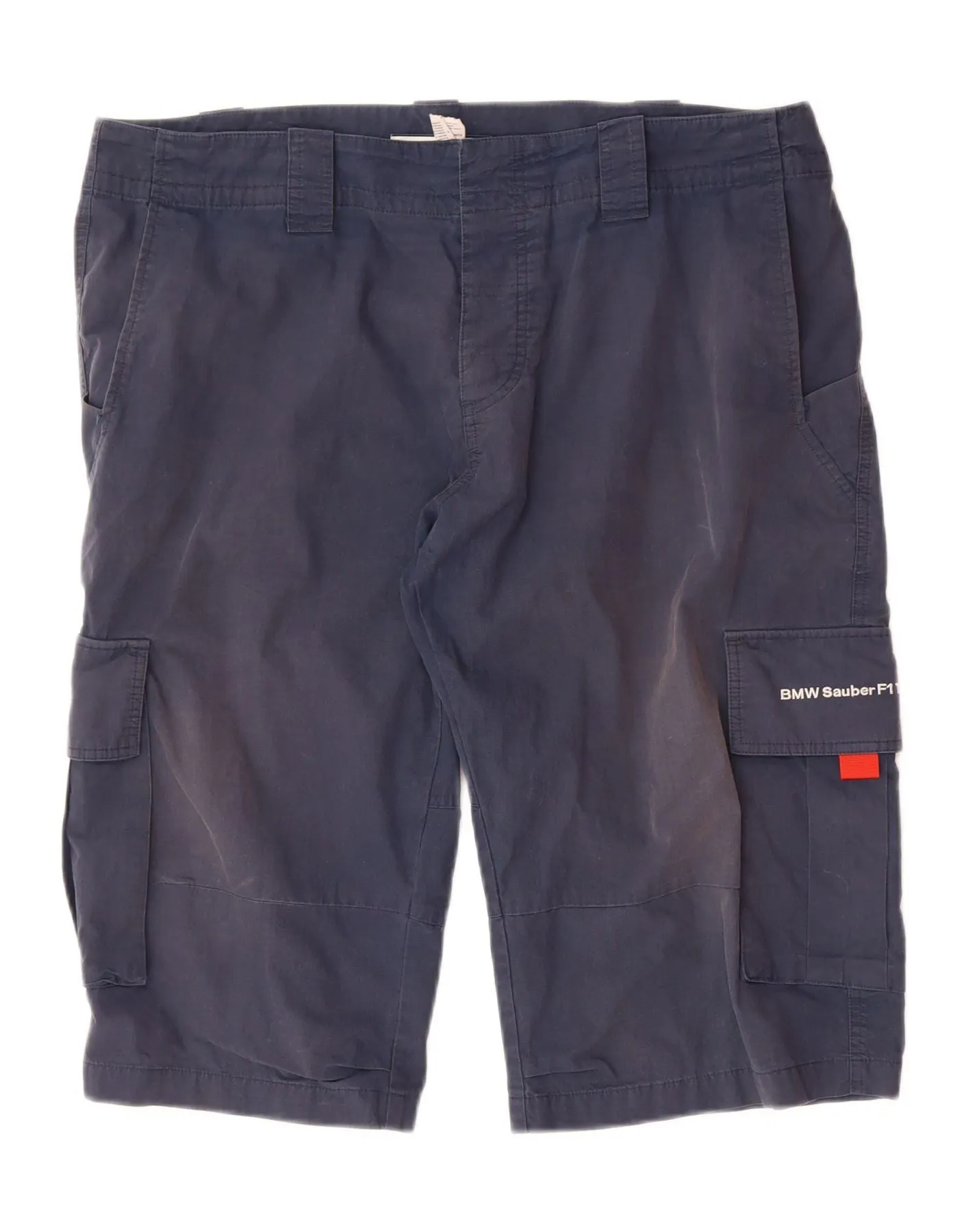 PUMA Mens BMW Cargo Shorts XL W40  Blue Cotton semi-formal look Casual Clothing