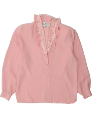 Wrinkle Resistant Material Womens Shirt Blouse UK 14 Large