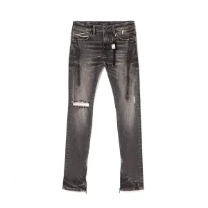 Unisex Wear Premium Office Casual PUNK SUPER SKINNY JEANS IN DODGE