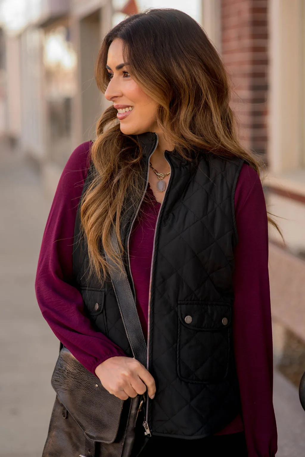 Matte Puffer Vest Universal Fit System Bad