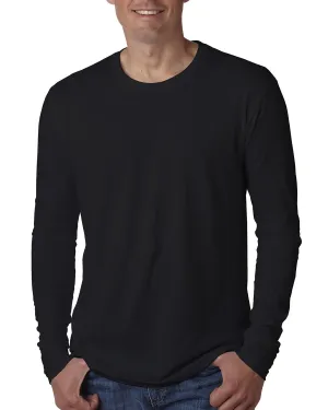 Fresh Outfit Style Next Level N3601 Men's Cotton Long-Sleeve Crew