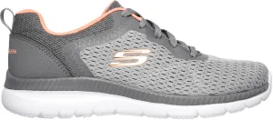 Skechers Bountiful Womens Training Shoes - Grey Ergonomic Sole