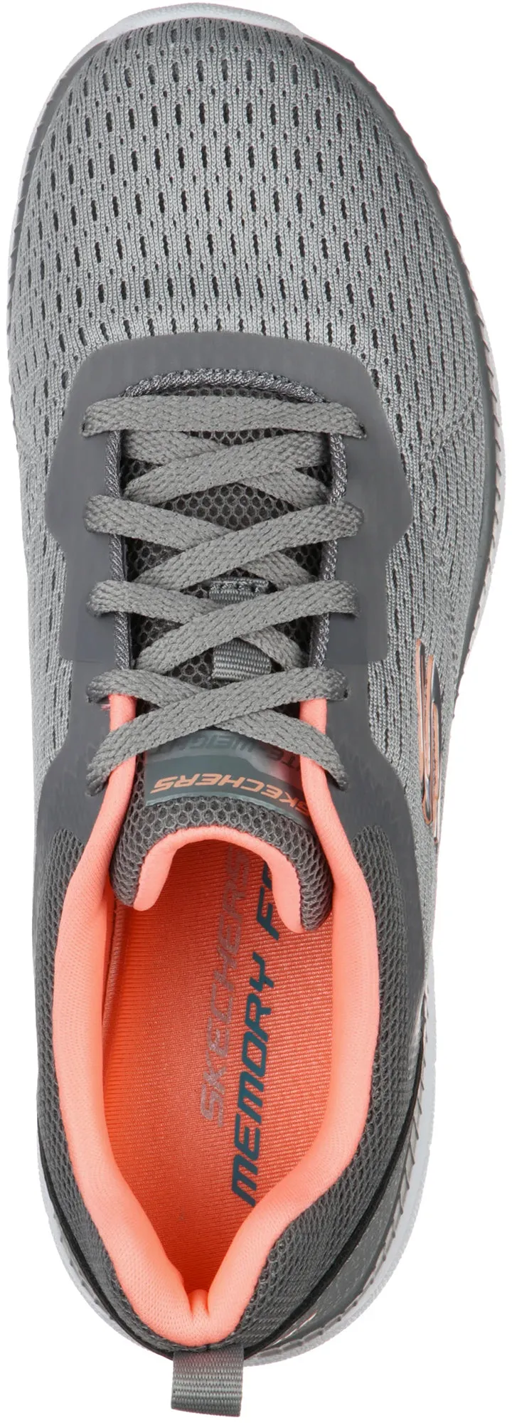 Skechers Bountiful Womens Training Shoes - Grey Padded Feel
