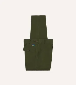 Relaxed Look Fashion Comfort Drake??s and New Balance Waxed Herringbone Cotton Games Trousers