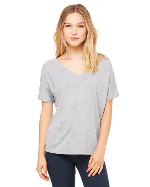 Versatile Look Bella   Canvas 8815 Ladies' Slouchy V-Neck T-Shirt