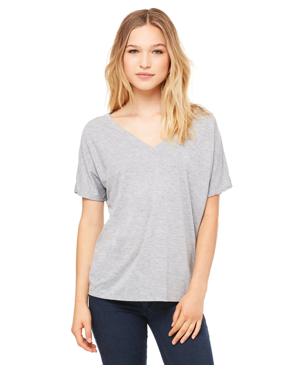 Active Style Bella   Canvas 8815 Ladies' Slouchy V-Neck T-Shirt