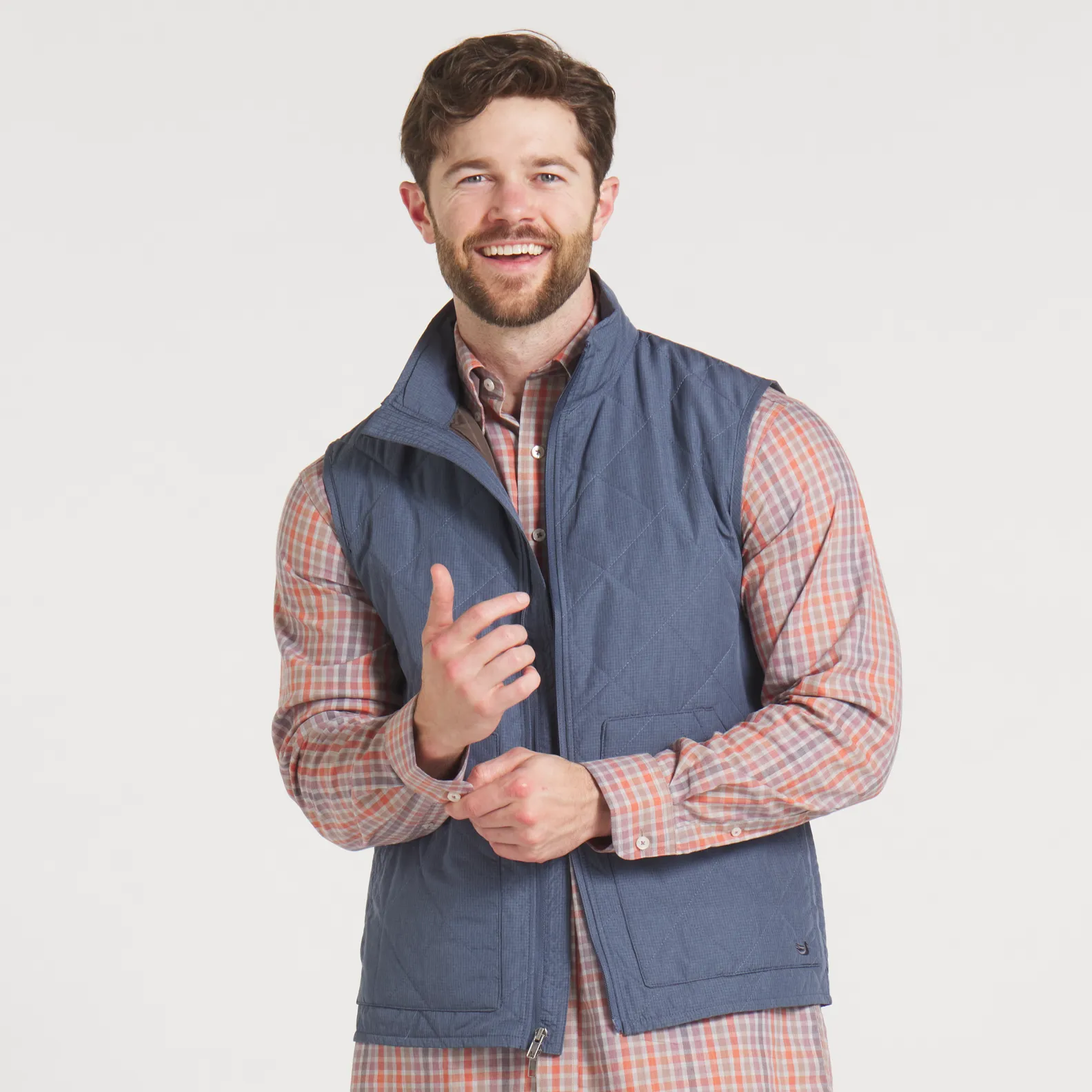Curved Bryson Ripstop Quilted Vest