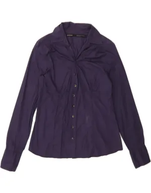 Earthy Palette MURPHY & NYE Womens Shirt UK 14 Large Purple Cotton