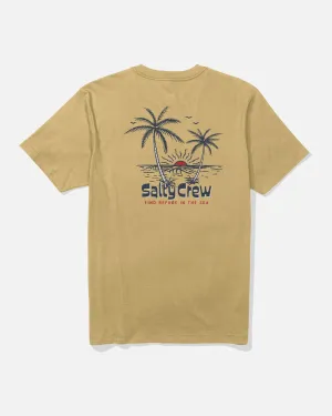 Viewpoint Tee - Mineral Yellow Casual Vibe Wear Travel Trend Look