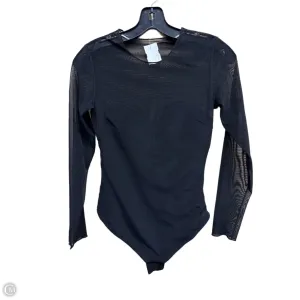 soft fabric bodysuit cozy bodysuit Bodysuit By Clothes Mentor In Black, Size: S