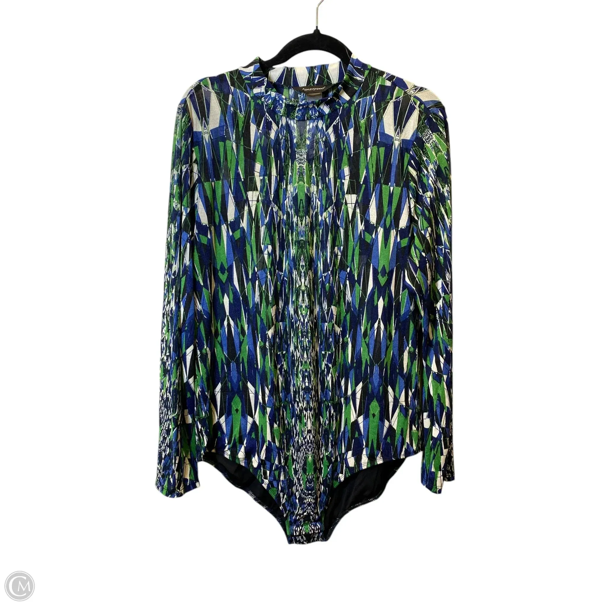 leopard bodysuit slim fit bodysuit Bodysuit By Ashley Stewart In Multi-colored, Size: 22