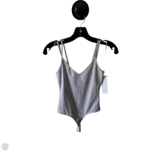slim fit bodysuit Bodysuit By Elodie In Purple, Size: S