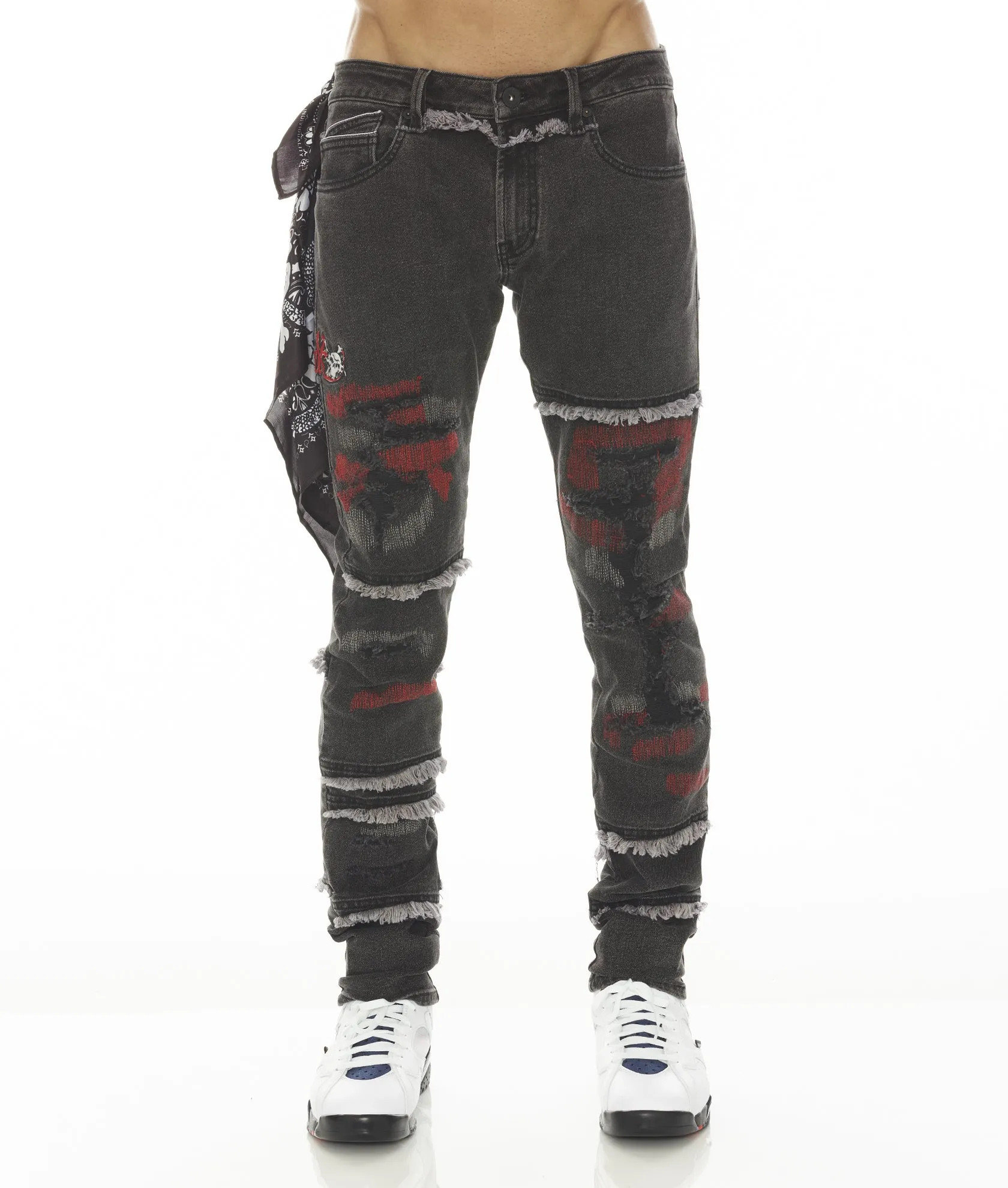 Tailored Silhouette ROCKER SLIM MOTLEY CRUE IN MOTLEY