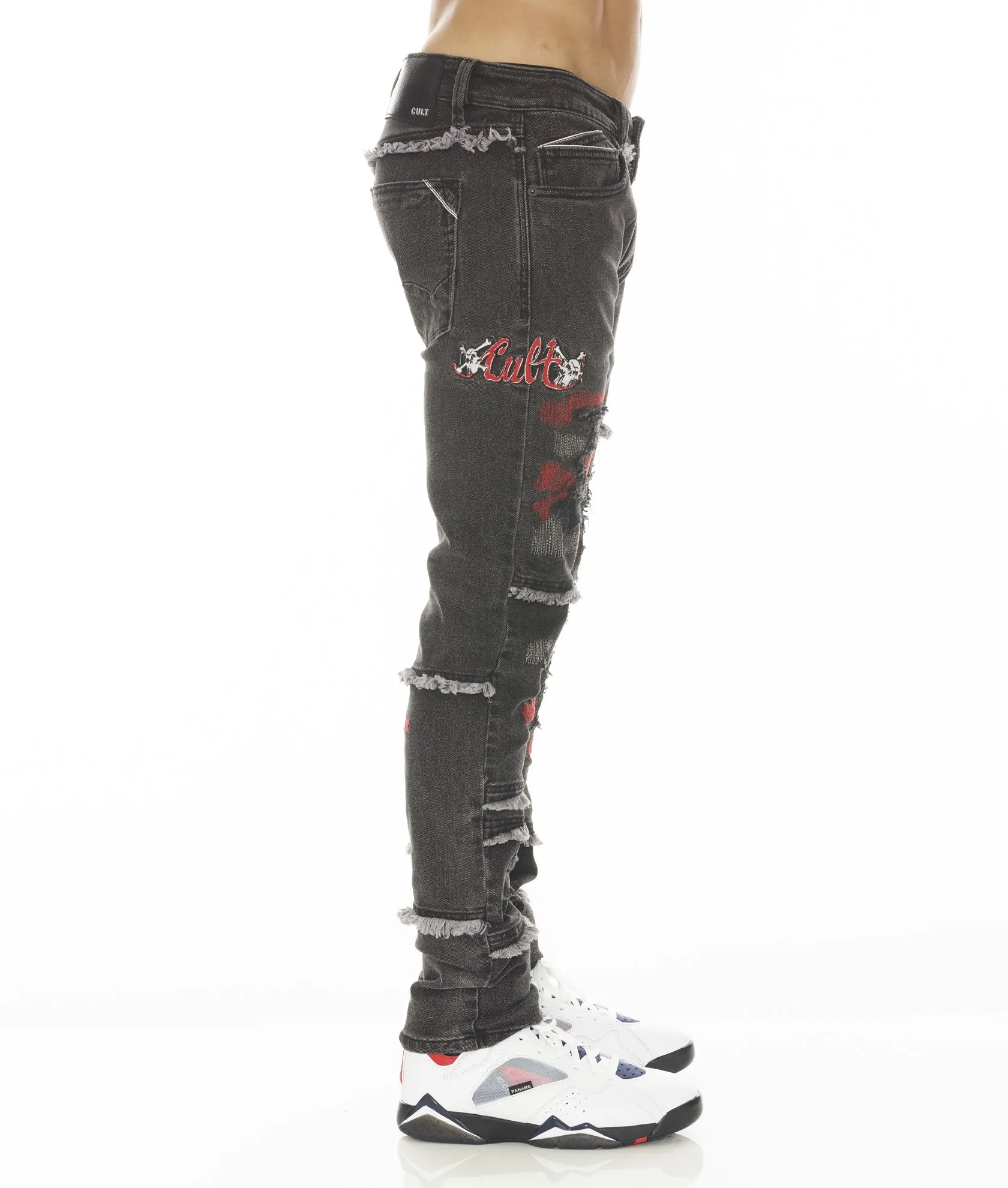 Unisex Wear Artist Vibe Durable Eco Friendly ROCKER SLIM MOTLEY CRUE IN MOTLEY