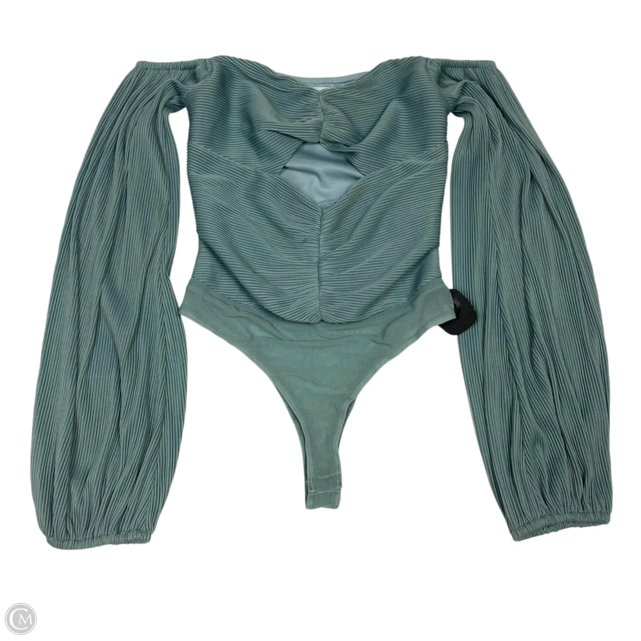 Bodysuit By Vestique In Green, Size: S evening bodysuit lingerie bodysuit