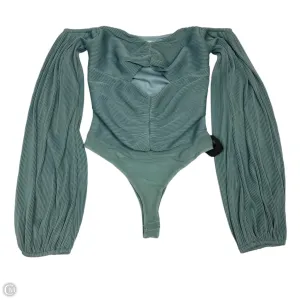Bodysuit By Vestique In Green, Size: S evening bodysuit lingerie bodysuit