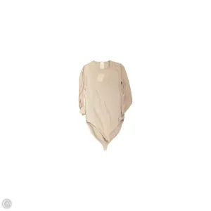 Bodysuit By Clothes Mentor In Grey, Size: M petite bodysuit