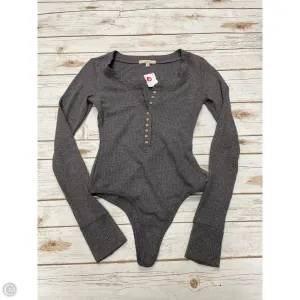 city chic bodysuit Bodysuit By Chelsea And Violet In Grey, Size: S
