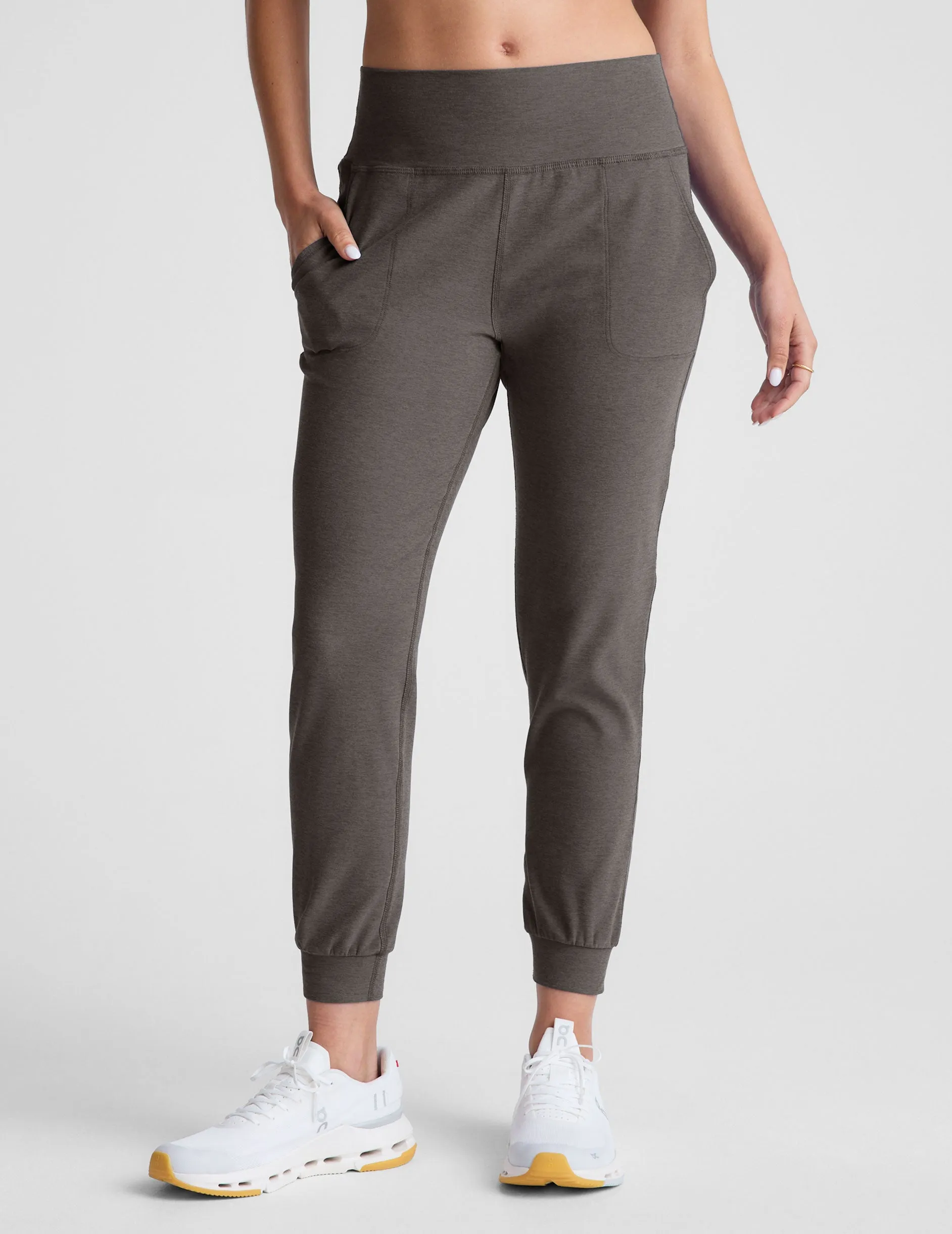 Fit Control No Bunching Spacedye Midi Jogger