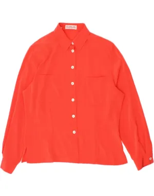 Youthful Vibe LINEA DONNA Womens Shirt IT 48 XL Red Polyester