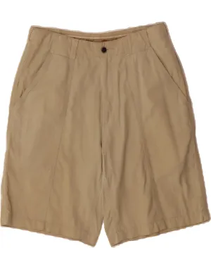 TOMMY BAHAMA Mens Cargo Shorts W30 Medium Beige Lyocell Compression Support Layer Simple Vibe