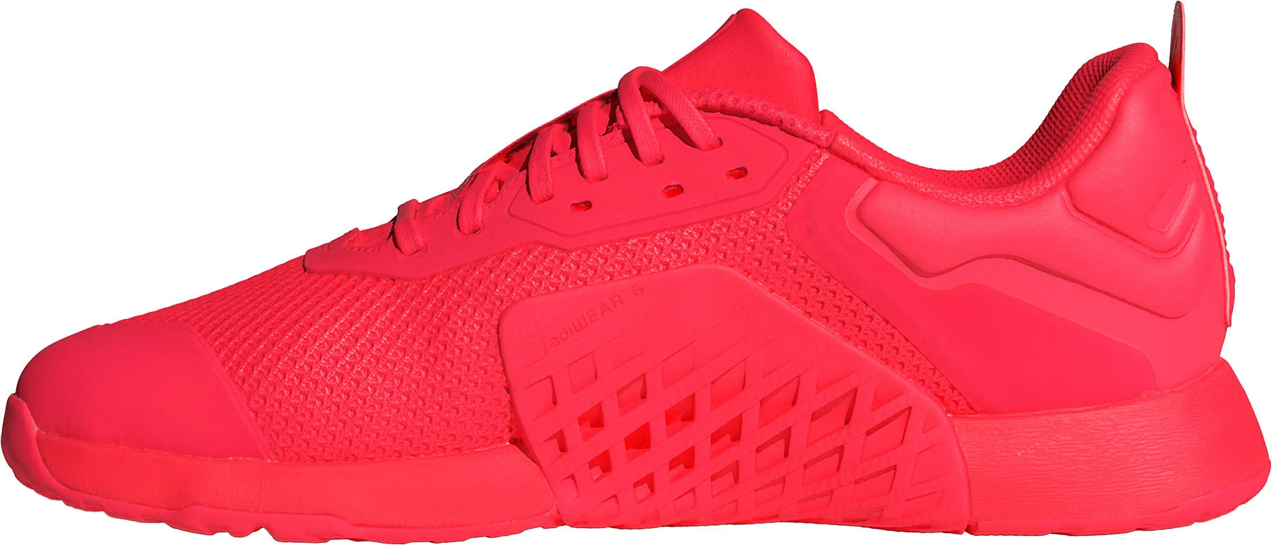 adidas Dropset 3 Mens Training Shoes - Red Lifestyle Wear Zero Drop Design