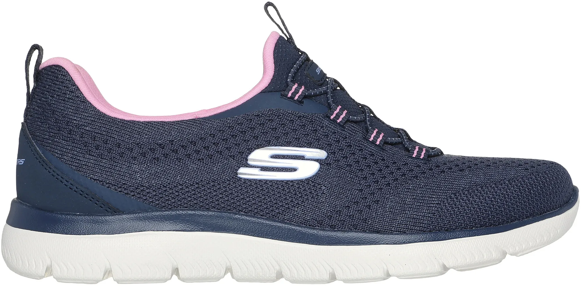 Skechers Summits New Nature Womens Training Shoes - Blue Reinforced Eyestay