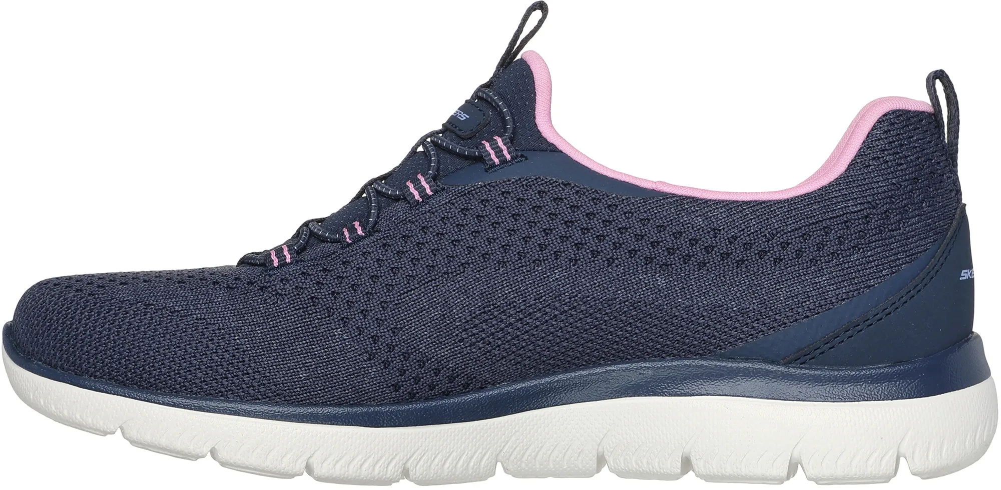 Retro design Ergonomic Build Skechers Summits New Nature Womens Training Shoes - Blue