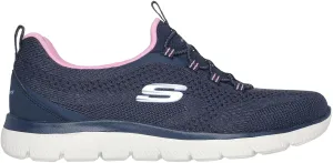 Skechers Summits New Nature Womens Training Shoes - Blue Reinforced Eyestay